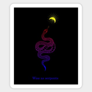 Wise as serpents Sticker